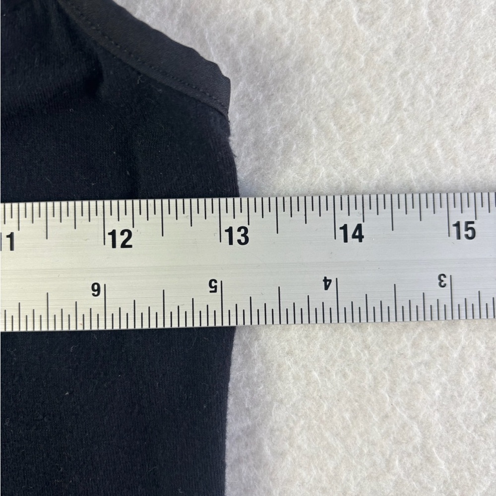 Zara Black Camisole with Front Zipper - Picture 3 of 5
